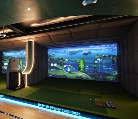 当室内高尔夫在西双版纳重新被点亮，贝叶云杆用千平空间重构高球浪漫